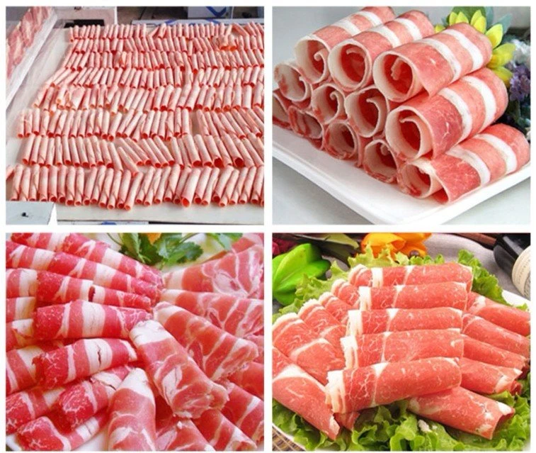 frozen meat slicer machine