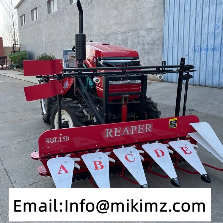 Rice Reaper Soybean Mini Power Harvester Machine