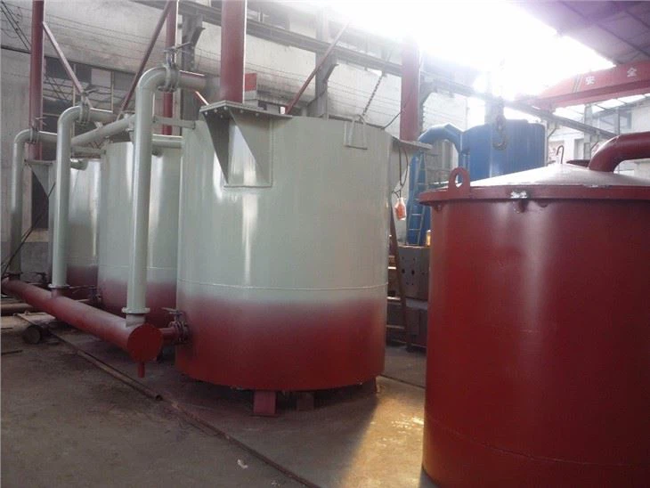 Hindiston yong'og'i qobig'ini karbonlashtirish mashinasi