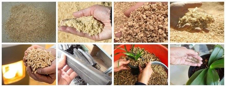 Wood Crusher Grinder Hammer Mill Wood Crushing Machine